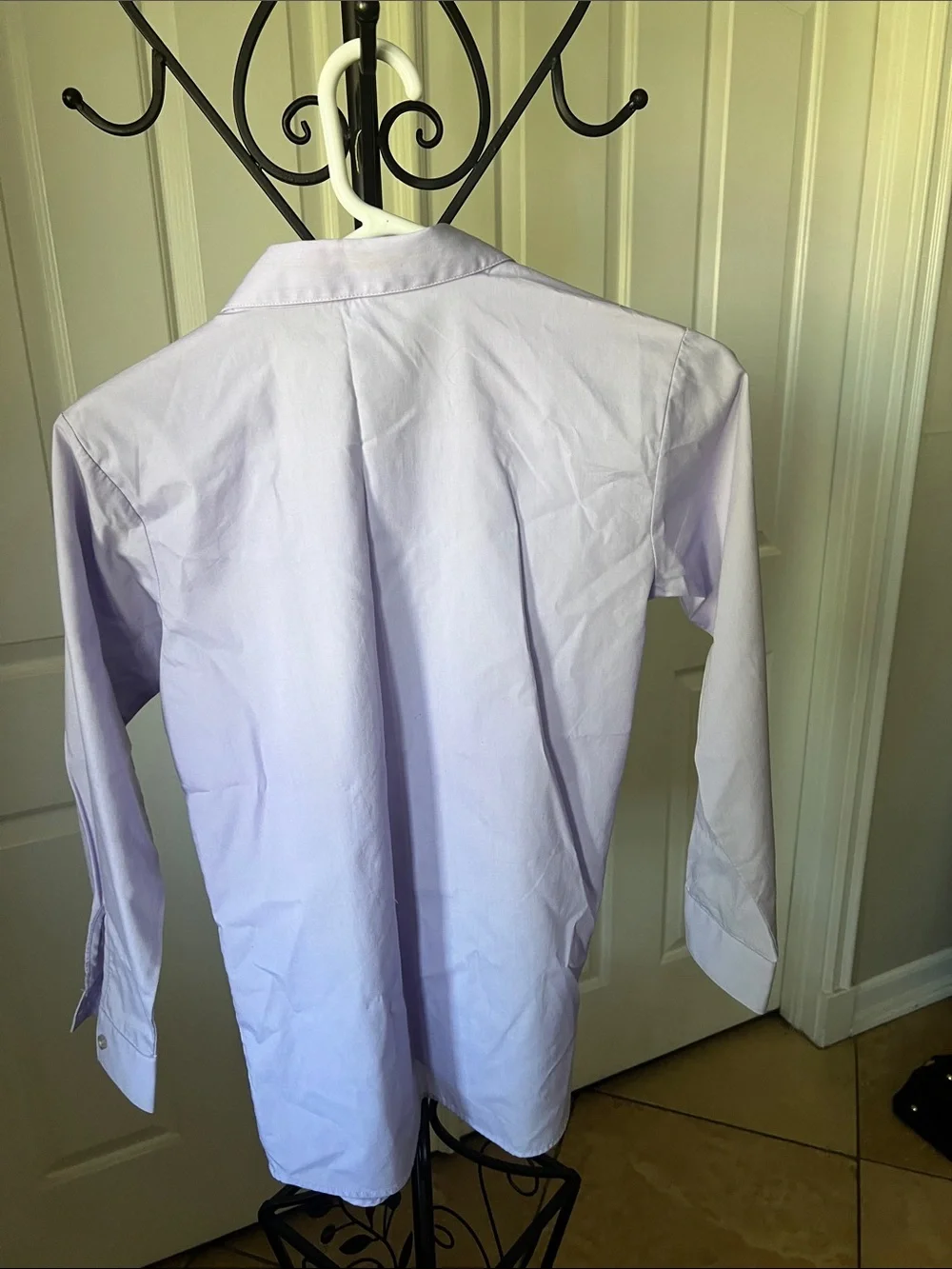 Dockers Light Lavender Boys' Dress Shirt - Long Sleeve